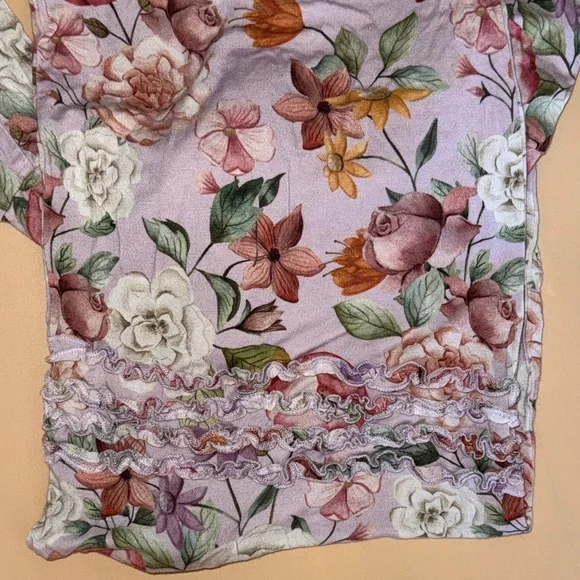 Posh peanut floral zippy sleeper - Picture 8 of 8